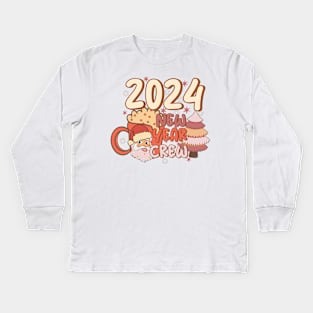 New year crew Kids Long Sleeve T-Shirt